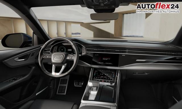 Audi Q8 S line TFSI e 2xS 22Z Laser Pano Tour Leder B&O 