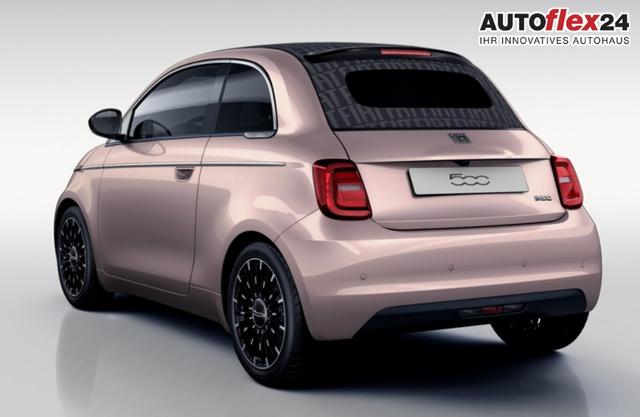 Fiat 500C 500 Cabrio La Prima Nav Keyl SHZ 17Z Kam LED Car 