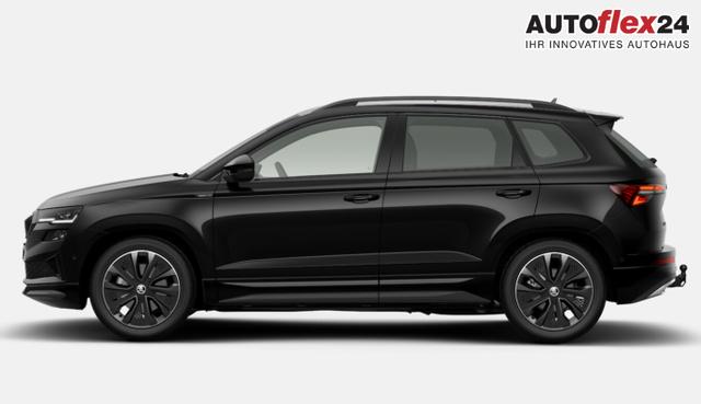 Vorlauffahrzeuge Skoda Karoq - Sportline DSG Sportl AHK Pano Matrix 5J/100k Nav 360