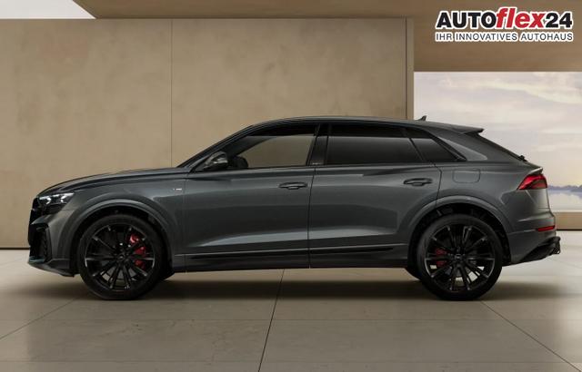 Vorlauffahrzeuge Audi Q8 - S line TFSI e 2xS 23Z Laser Pano Tour Leder HUD