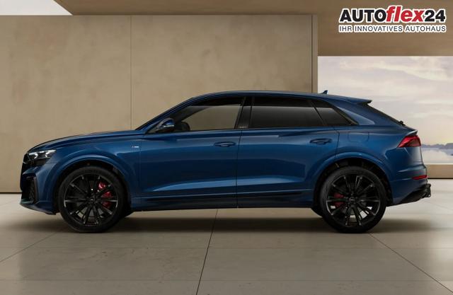 Vorlauffahrzeuge Audi Q8 - S line TFSI e 2xS 23Z Laser Pano Tour Leder HUD