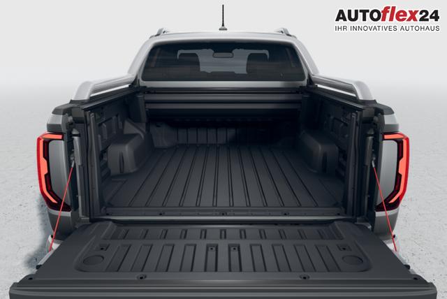 Volkswagen Amarok Aventura AHK Rollcover Chrom Matrix Leder 