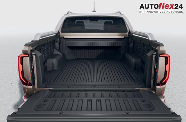 Volkswagen Amarok Aventura AHK Rollcover Chrom Matrix Leder 