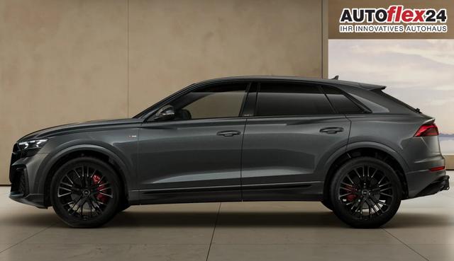 Vorlauffahrzeuge Audi Q8 - S line 2xS AssistenzP  22Z Laser Pano AHK Klim4