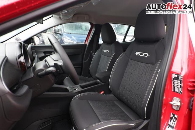 Fiat 600 Icon Hybrid SHZ Keyl Nav Kam 2xPDC LED DigC CarP 