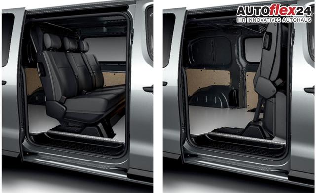 Fiat Scudo Flex CrewCab L3 6S Temp PDC Holzboden HFT 