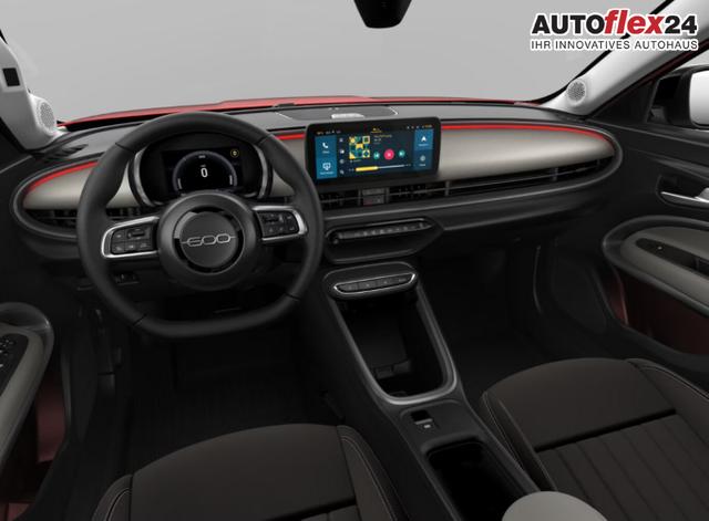 Fiat 600 Hybrid La Prima Massage SHZ eHK ACC Nav Kam 