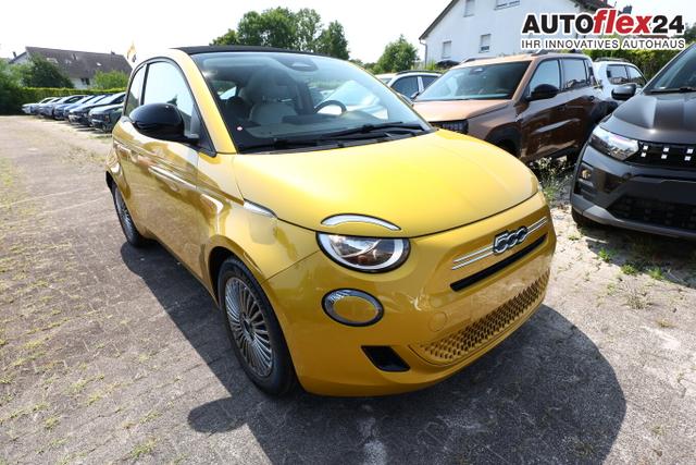 Vorlauffahrzeuge Fiat 500C - Icon 500 Cabrio SHZ Kam CarP PDC 16Z DigC Klimaa