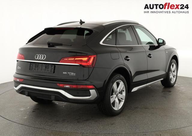 Audi Q5 Sportback 55 TFSI e quattro S line TFSIe S-LINE, AHK, 19-Zoll, Teilleder 