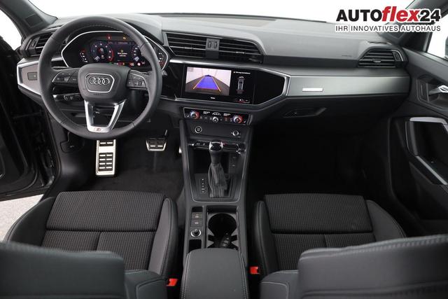 Audi Q3 Sportback 40 TDI quattro S line qu S-LINE, AHK, 19-Zoll, Optik schwarz, Navi, Kamera, el. Klappe, 4-J. Garantie 