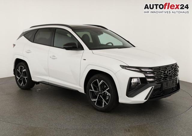 Gebrauchtfahrzeug Hyundai TUCSON - N Line Mild-Hybrid 2WD 1.6 T-GDI DCT N-LINE, Facelift, Pano, Navi, 19-Zoll, Teilleder