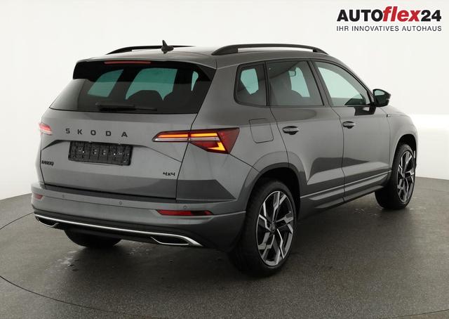 Skoda Karoq Sportline 4x4 2.0 TDI DSG Sportline, Matrix, Teilleder, Navi, Side, 5-J. Garantie 