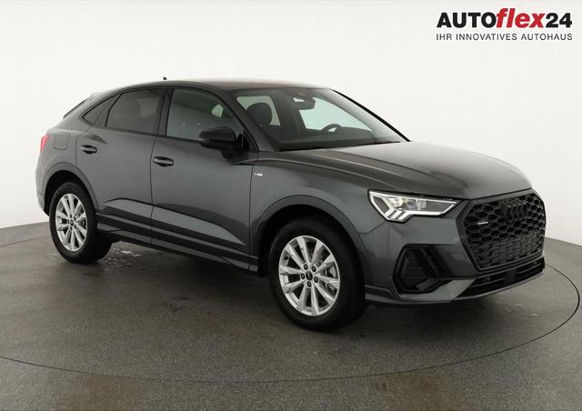 Vorlauffahrzeuge Audi Q3 Sportback - 40 TDI quattro S line qu S-LINE, AHK, Optik schwarz, Navi, Kamera, el. Klappe, 4-J. Garantie