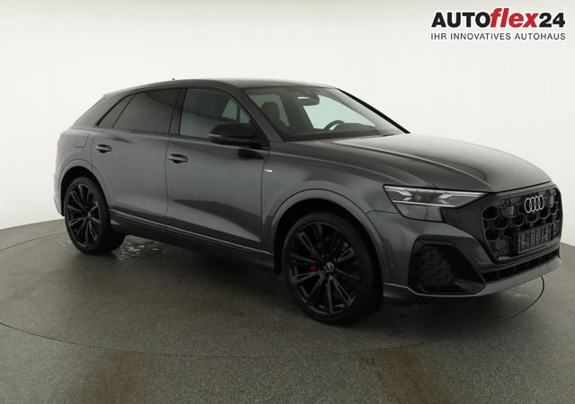 Audi Q8 50 TDI quattro qu S-LINE, Luft, Pano, B&O, 23-Zoll, AHK, Leder, AreaView, Optik schwarz 