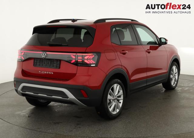 Vorlauffahrzeuge Volkswagen T-Cross - 1.5 TSI 110 kW Life DSG Life, AHK, IQ.Light, ACC, Side, Kamera, 17-Zoll, Winterpaket