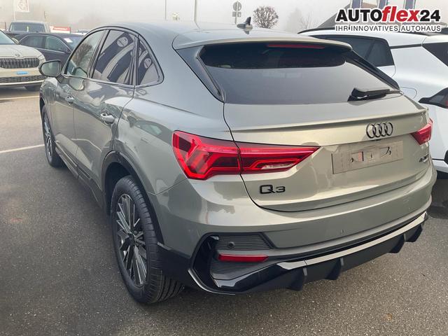 Audi Q3 Sportback 45 TFSI quattro S line qu S-LINE, AHK, 19-Zoll, Optik schwarz, Navi, Kamera, el. Klappe 