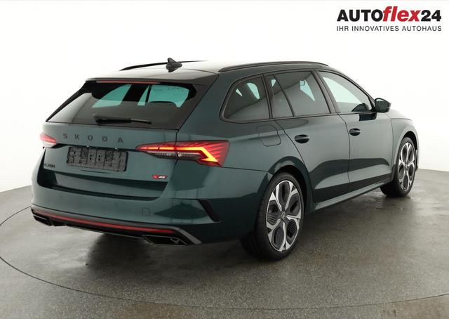 Skoda Octavia Combi RS 2.0 TSI DSG, Sonderlackierung, AHK, 19 Zoll, Canton, el. Klappe, Navi, Matrix, sofort 