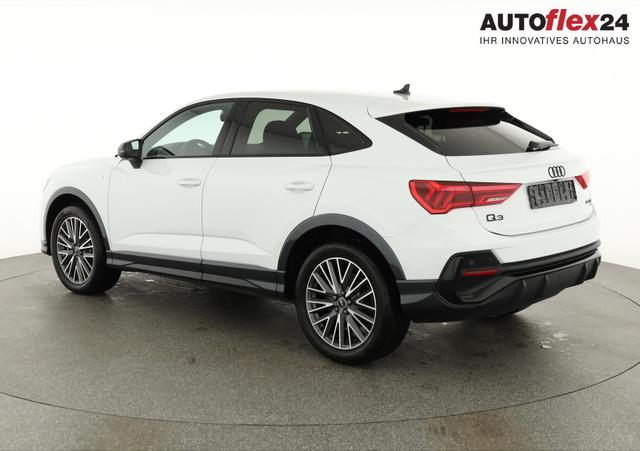 Audi Q3 Sportback 45 TFSI quattro S line qu S-LINE, AHK, 19-Zoll, Optik schwarz, Navi, Kamera, el. Klappe 