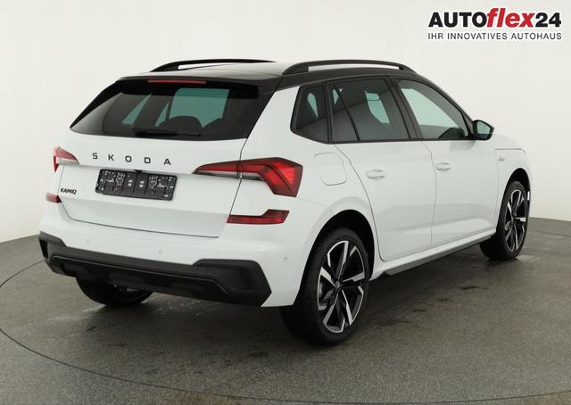 Skoda Kamiq Monte Carlo 1.5 TSI Carlo, Matrix, AHK, 18-Zoll, Pano, Navi, el. Klappe, 5 J.-Garantie 