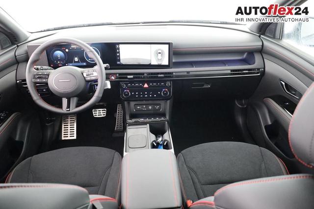 Hyundai TUCSON N Line 2WD 1.6 T-GDI DCT N-LINE, Navi, AreaView, Side, Winter, el. Klappe, 19-Zoll, Teilleder 