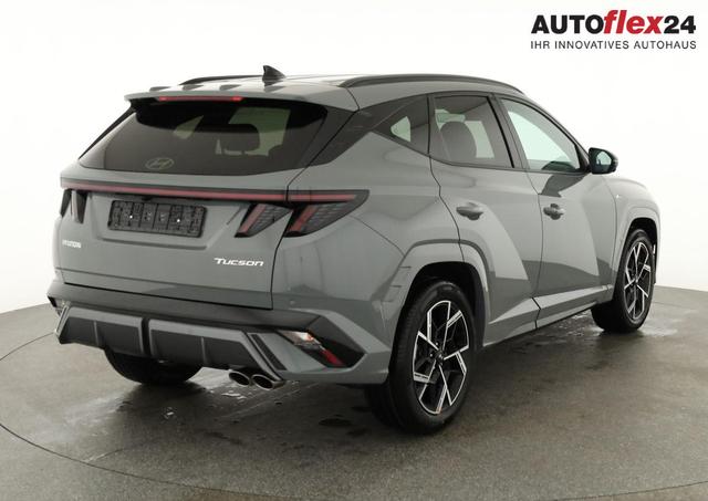 Hyundai TUCSON N Line 2WD 1.6 T-GDI DCT N-LINE, Navi, AreaView, Side, Winter, el. Klappe, 19-Zoll, Teilleder 