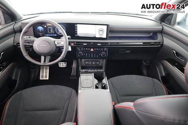 Hyundai TUCSON N Line 2WD 1.6 T-GDI DCT N-LINE, Navi, AreaView, Side, Winter, el. Klappe, 19-Zoll, Teilleder 