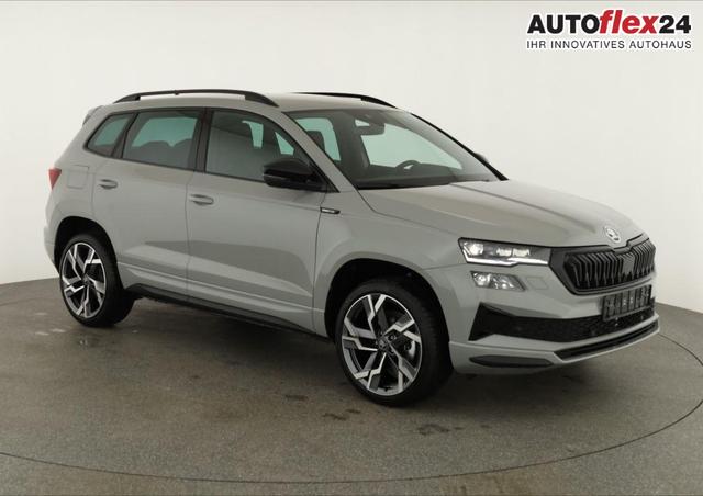 Vorlauffahrzeuge Skoda Karoq - Sportline 1.5 TSI DSG Sportline, AHK, Navi, Matrix, Side, el. Klappe, Winter, 5 J.-Garantie, 19-Zoll
