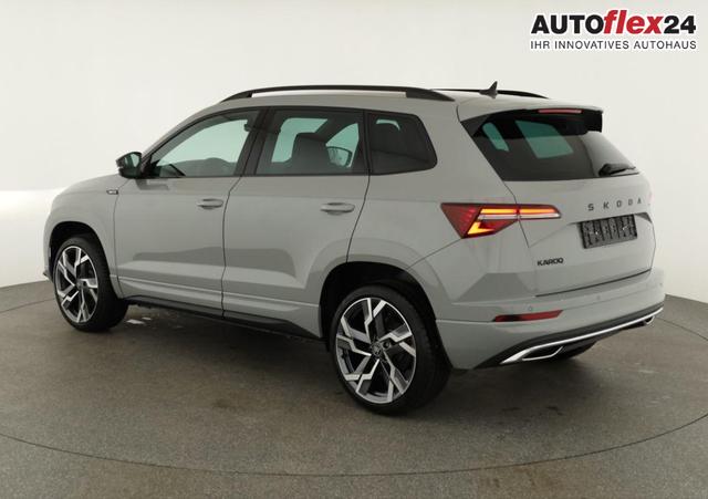 Skoda Karoq Sportline 1.5 TSI DSG Sportline, AHK, Navi, Matrix, Side, el. Klappe, Winter, 5 J.-Garantie, 19-Zoll 