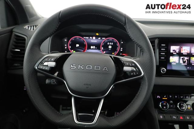 Skoda Karoq Sportline 1.5 TSI DSG Sportline, AHK, Navi, Matrix, Side, el. Klappe, Winter, 5 J.-Garantie, 19-Zoll 