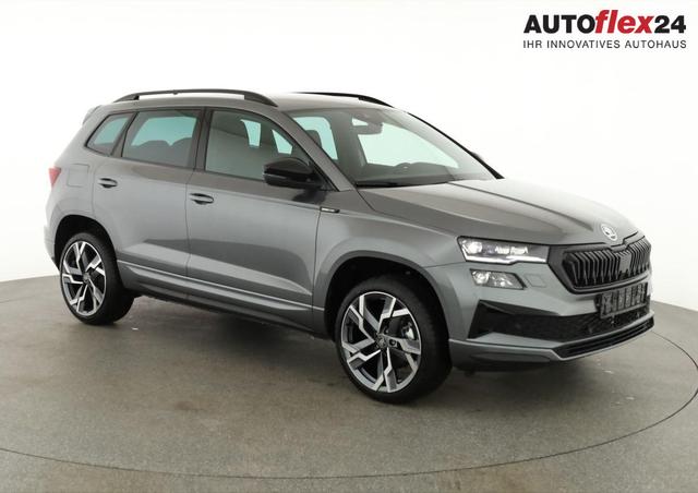 Vorlauffahrzeuge Skoda Karoq - Sportline 1.5 TSI DSG Sportline, AHK, Navi, Matrix, Side, el. Klappe, Winter, 5 J.-Garantie, 19-Zoll