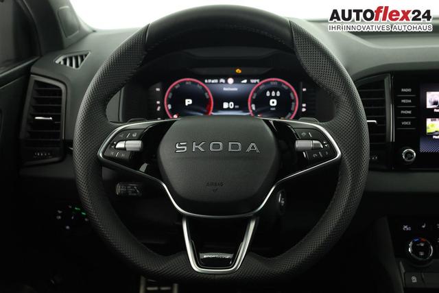 Skoda Karoq Sportline 1.5 TSI DSG Sportline, AHK, Navi, Matrix, Kamera, el. Klappe, 5-J. Garantie 