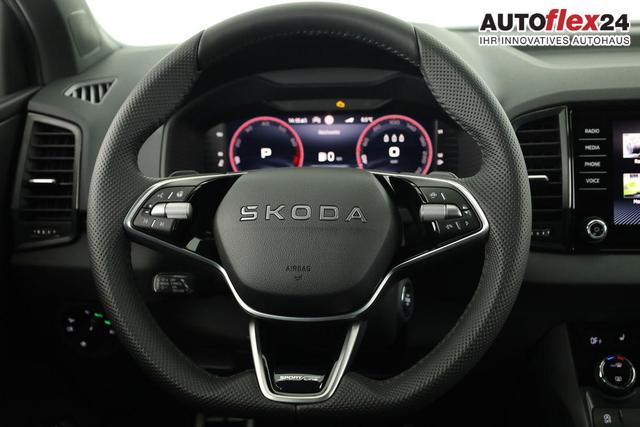 Skoda Karoq Sportline 1.5 TSI DSG Sportline, AHK, Navi, Matrix, Kamera, el. Klappe, 5-J. Garantie 