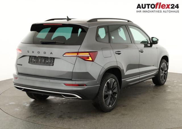 Skoda Karoq Sportline 1.5 TSI DSG Sportline, AHK, Navi, CANTON, Matrix, AreaView, Side, Kamera, el. Klappe, FS-beheizbar 