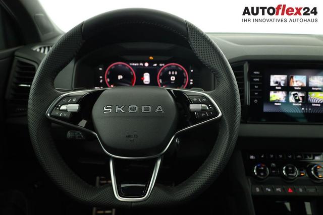 Skoda Karoq Sportline 1.5 TSI DSG Sportline, AHK, Navi, CANTON, Matrix, AreaView, Side, Kamera, el. Klappe, FS-beheizbar 