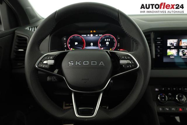 Skoda Karoq Sportline 4x4 2.0 TDI DSG Sportline, Pano, AHK, Navi, Matrix, AreaView, Side, Kamera, el. Klappe, FS-beheizbar, Winter 