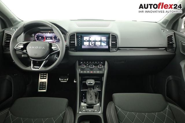 Skoda Karoq Sportline 1.5 TSI DSG Sportline, Pano, AHK, Navi, CANTON, Matrix, AreaView, Side, FS-beheizbar, 19-Zoll 