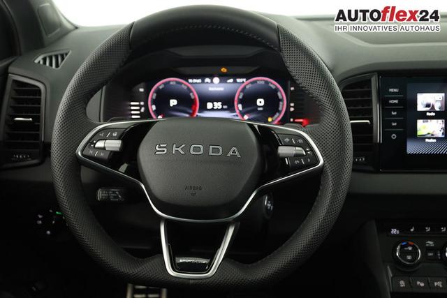 Skoda Karoq Sportline 1.5 TSI DSG Sportline, Pano, AHK, Navi, CANTON, Matrix, AreaView, Side, FS-beheizbar, 19-Zoll 