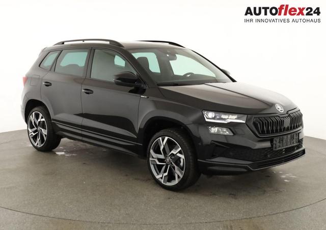 Vorlauffahrzeuge Skoda Karoq - Sportline 1.5 TSI DSG Sportline, Pano, AHK, Navi, Matrix, AreaView, Side, FS-beheizbar, Winter, 19-Zoll