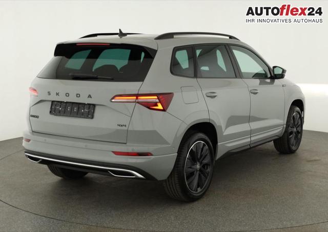 Skoda Karoq Sportline 4x4 2.0 TDI DSG Sportline, Pano, AHK, Navi, Matrix, AreaView, Side, Kamera, el. Klappe, FS-beheizbar, Winter 