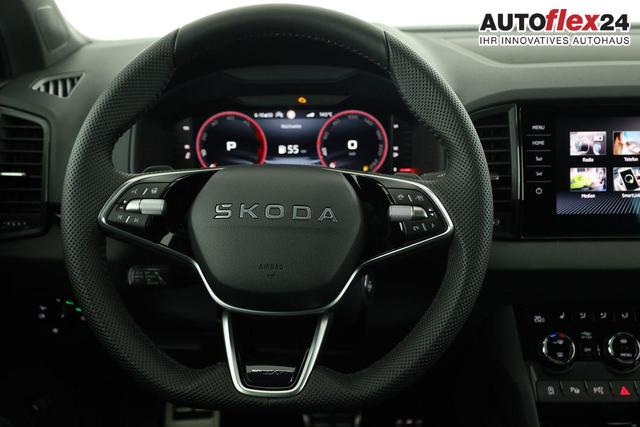 Skoda Karoq Sportline 4x4 2.0 TDI DSG Sportline, Pano, AHK, Navi, Matrix, AreaView, Side, Kamera, el. Klappe, FS-beheizbar, Winter 