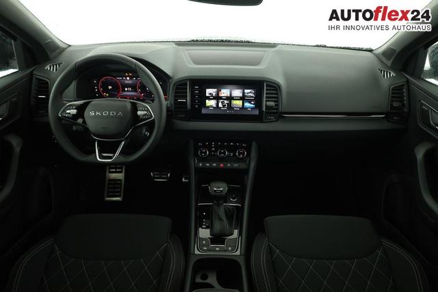Skoda Karoq Sportline 4x4 2.0 TDI DSG Sportline, Pano, AHK, Navi, Matrix, AreaView, Side, Kamera, el. Klappe, FS-beheizbar, Winter 