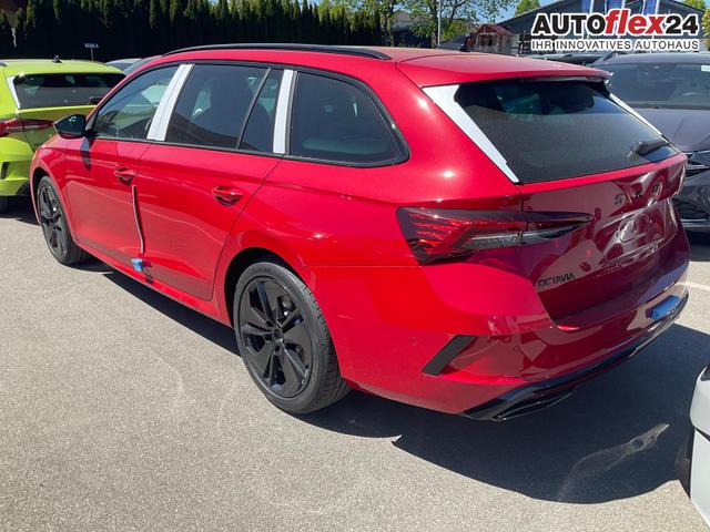 Skoda Octavia Combi 2.0 TSI 195 kW RS DSG, Pano, Standheizung, AHK, Navi, Matrix, Canton, Side, Winter, 5 J.-Garantie 