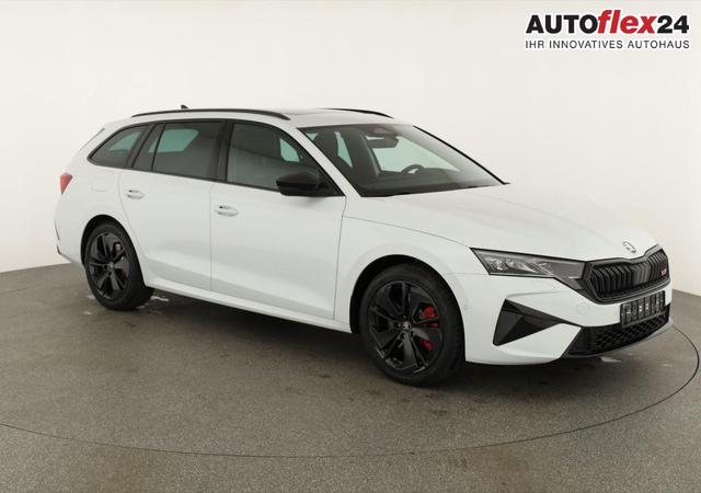 Vorlauffahrzeuge Skoda Octavia Combi - 2.0 TSI 195 kW RS DSG, Pano, Standheizung, AHK, Navi, Matrix, Canton, Side, Winter, 5 J.-Garantie