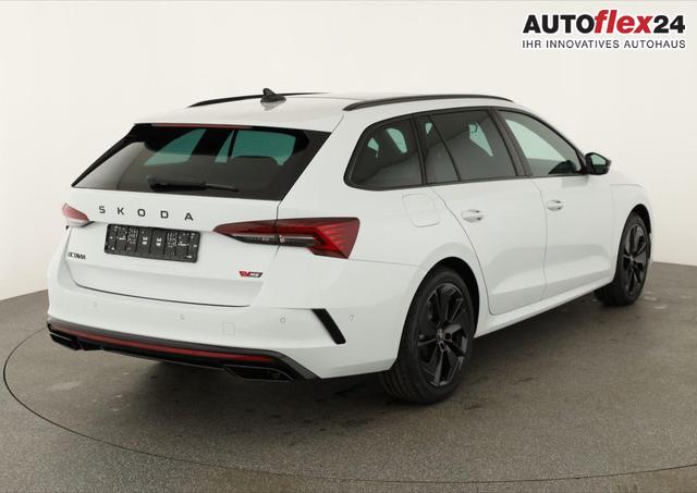 Skoda Octavia Combi 2.0 TSI 195 kW RS DSG, Pano, Standheizung, AHK, Navi, Matrix, Canton, Side, Winter, 5 J.-Garantie 