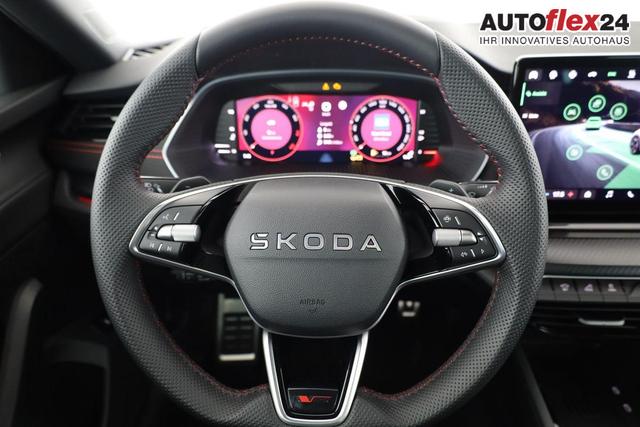 Skoda Octavia Combi 2.0 TSI 195 kW RS DSG, Pano, Standheizung, AHK, Navi, Matrix, Canton, Side, Winter, 5 J.-Garantie 