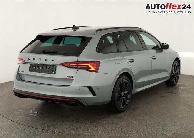 Skoda Octavia Combi 2.0 TSI 195 kW RS DSG, Pano, Standheizung, AHK, Navi, Matrix, Canton, Side, Winter, 5 J.-Garantie 