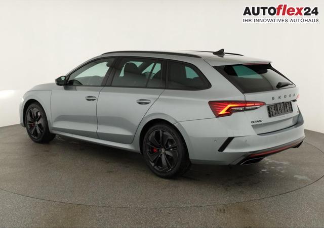 Skoda Octavia Combi 2.0 TSI 195 kW RS DSG, Pano, Standheizung, AHK, Navi, Matrix, Canton, Side, Winter, 5 J.-Garantie 