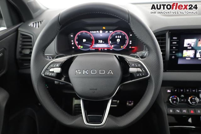 Skoda Karoq Sportline 1.5 TSI DSG Sportline, Pano, AHK, Navi, CANTON, Matrix, AreaView, Side, FS-beheizbar 