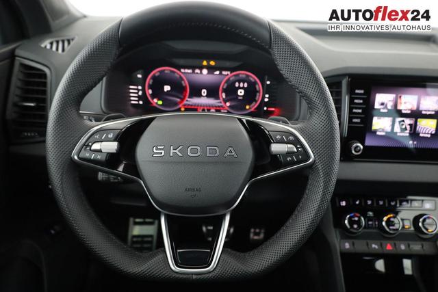 Skoda Karoq Sportline 4x4 2.0 TSI DSG Sportline, Pano, AHK, Navi, Matrix, Side, Winter, 5 J.-Garantie 