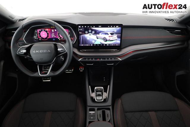 Skoda Octavia Combi 2.0 TSI 195 kW RS DSG, Pano, Standheizung, AHK, Navi, Matrix, Canton, Side, Winter, 5 J.-Garantie 